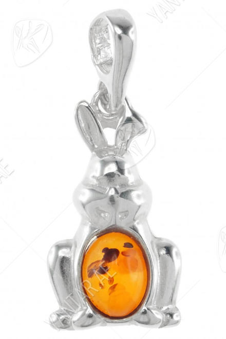 Silver pendant "Bunny"