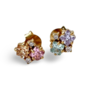 Rainbow Earrings with zircons