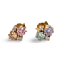 Rainbow Earrings with zircons