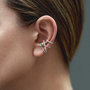 Silver zircon Ear Cuff