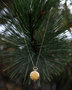 Silver necklace with gilding "Manlio"