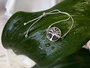 Silver bracelet with amber “Tree of Life”