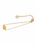 Silver bracelet with gold plating "Elio"