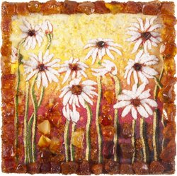 Souvenir magnet “Field daisies”