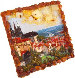 Souvenir magnet “Panorama of Prague”