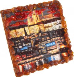 Souvenir magnet “Prague in the evening light”