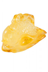 Souvenir carved from amber “Fish”