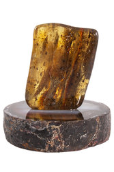 Souvenir “Amber stone on an agate stand”