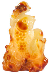 Amber souvenir “Fish”