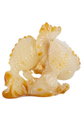 Souvenir amber figurine “Fish”