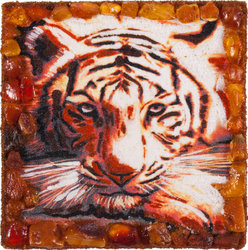 Souvenir magnet "Tiger"