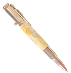 Pen decorated with amber SUV000696-001