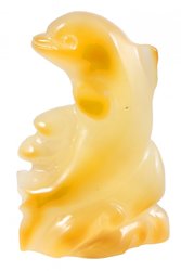 Amber souvenir “Dolphin”