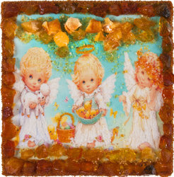 Souvenir magnet “Three Angels”