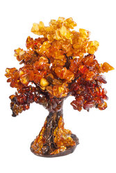 Tree with amber stones