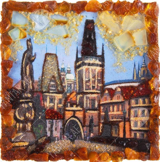 Souvenir magnet “Charles Bridge. Prague"