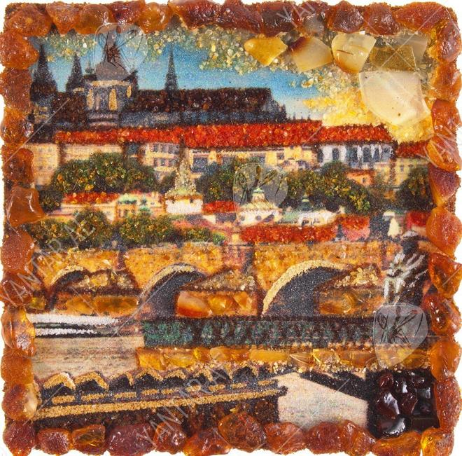 Souvenir magnet “Sights of Prague”