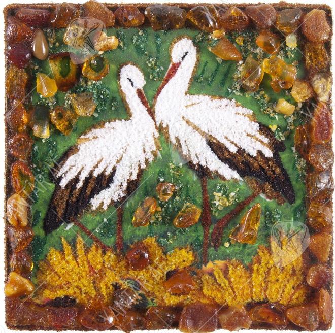 Souvenir magnet “Storks”