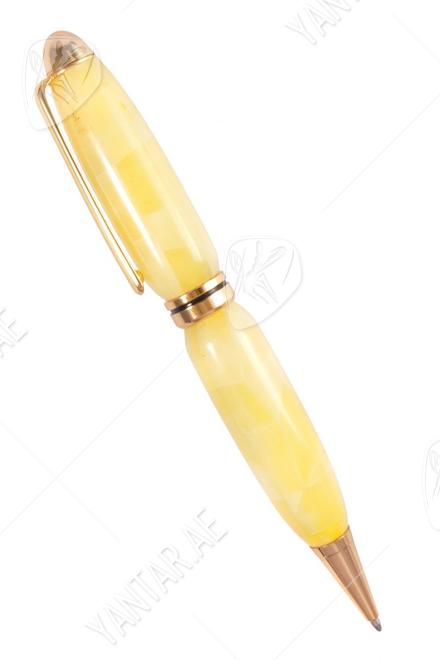 Pen decorated with amber SUV000092