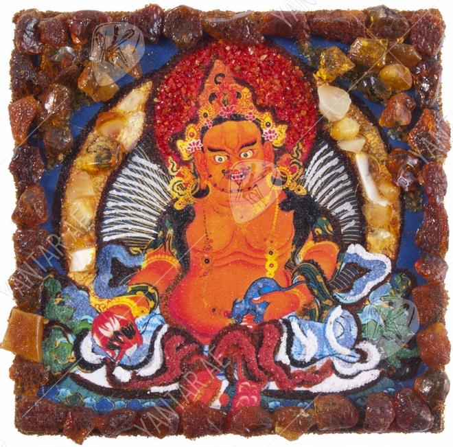 Souvenir magnet “Dzambhala” (God of wealth and prosperity)