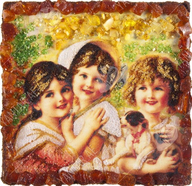 Souvenir magnet “Chorus Girls” (Emile Vernon)