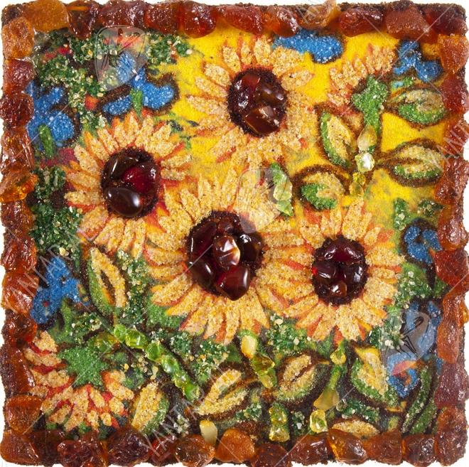 Souvenir magnet “Sunflowers” (Vincent van Gogh)