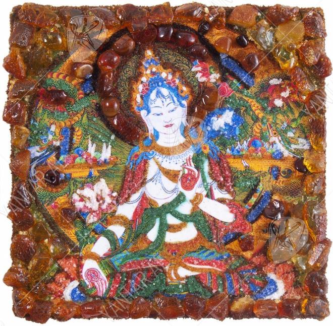 Souvenir magnet “White Tara”