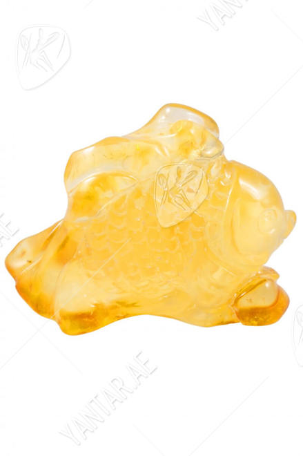 Souvenir carved from amber “Fish”