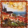 Souvenir magnet “Panorama of Prague”