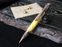 Pen decorated with amber SUV001007-001