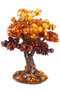 Bonsai tree with amber