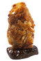 Amber souvenir figurine “Owl”