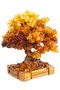 Amber bonsai tree