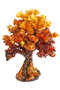 Tree with amber stones